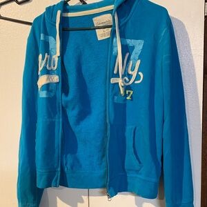 Aeropostale Teal Hoodie